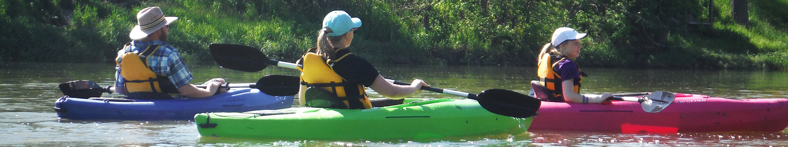 Kayaking at River Raisin National Battlefield Park